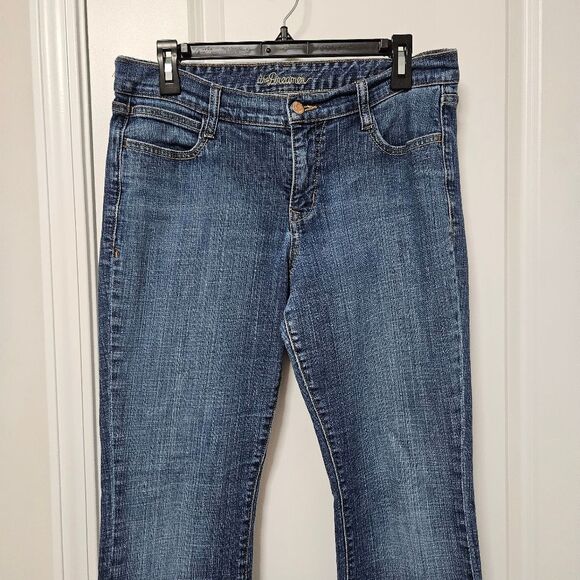 Old Navy Jeans Women's 10 (32x29) Blue The Dreamer Bootcut Mid Rise See Pics - Picture 4 of 10